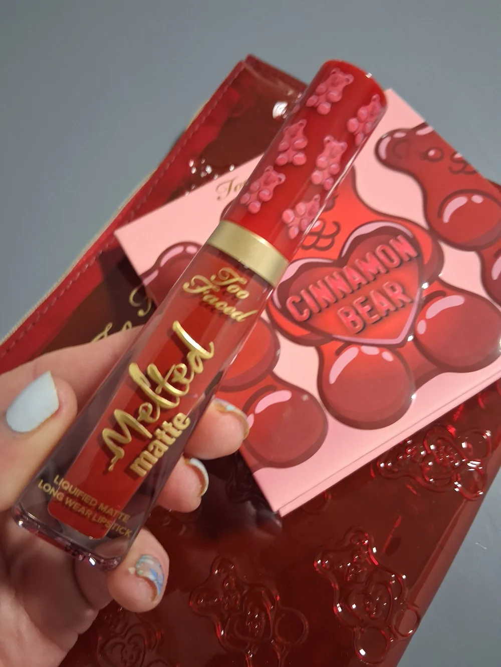 Too Faced Cinnamon Bear Eyeshadow Palette & Lip Set-LIMITED EDITION